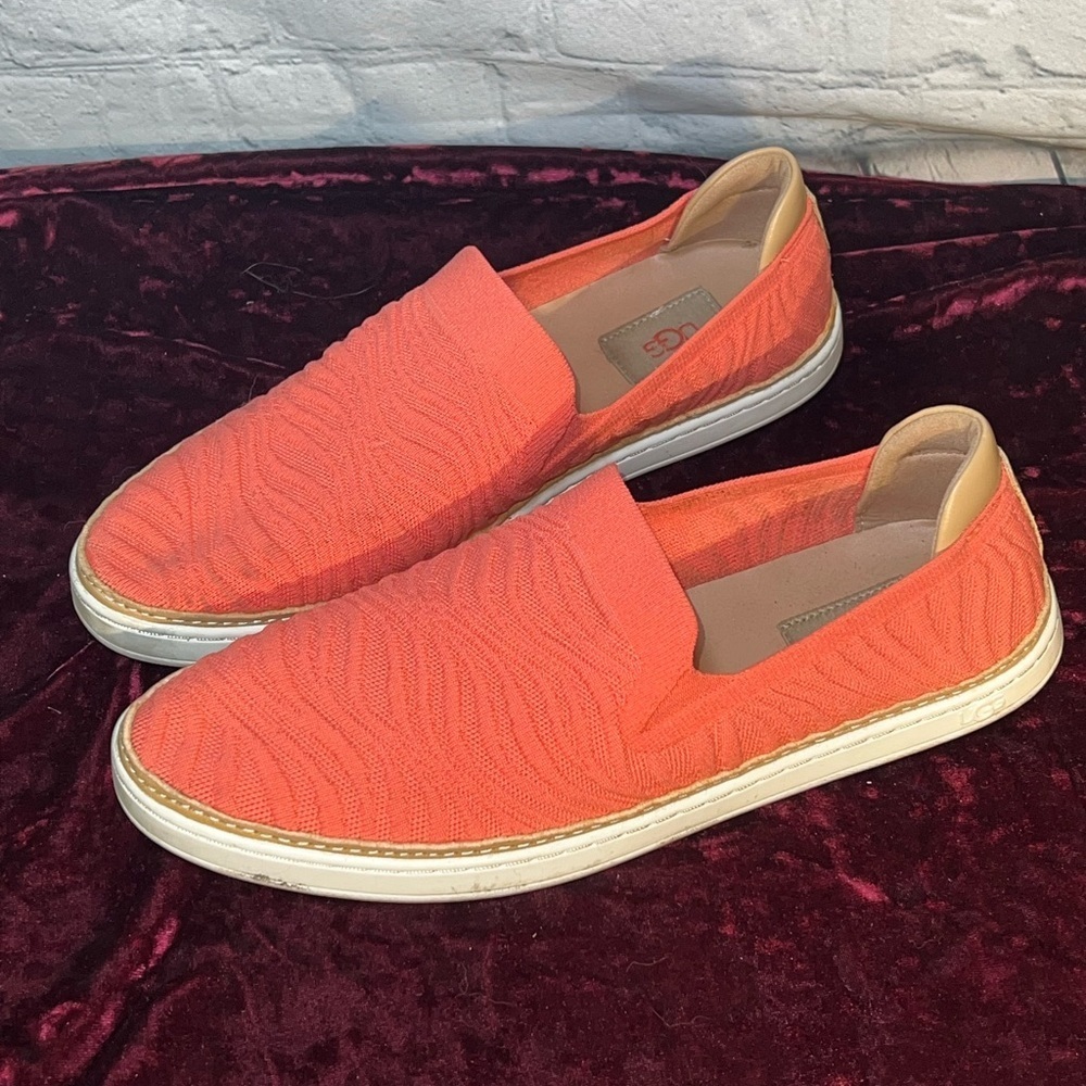 UGG Australia Women's Pink Salmon Sammy Breeze Slip-On Sneakers Size 11